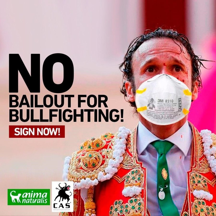 No bailout for bullfighting!