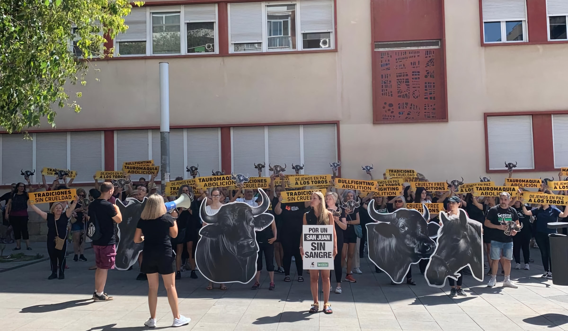 Protest in Alicante